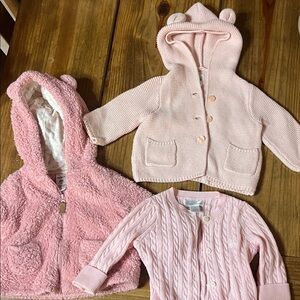 GAP Pink Kids Jackets & Coat Set